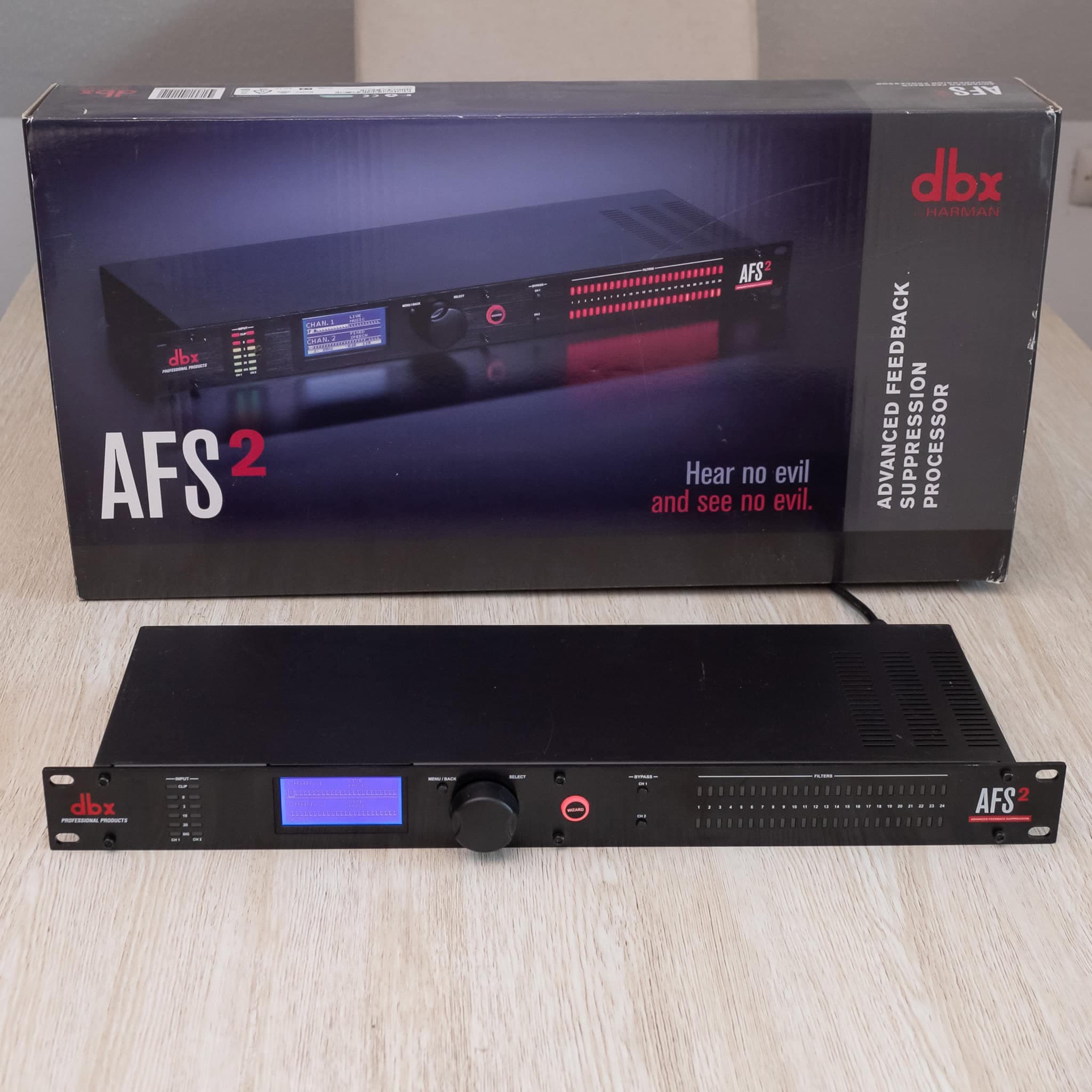 Processeur anti-larsen dbx AFS2