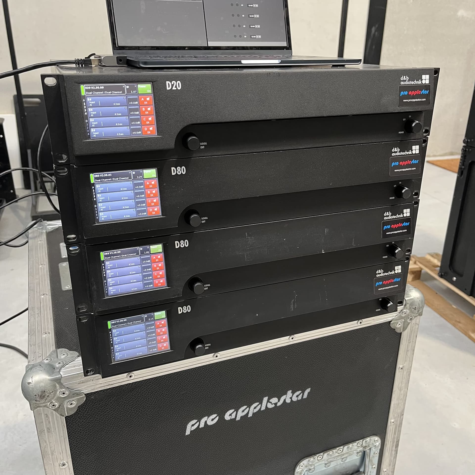 d&b audiotechnik D80 amplifier