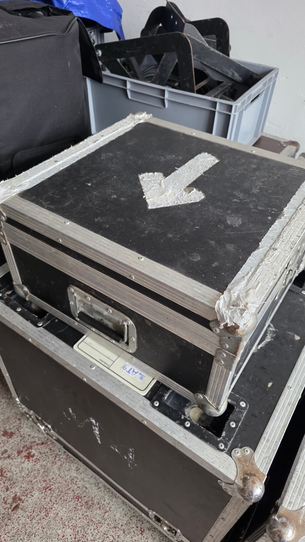 Lot de 2x Flight cases