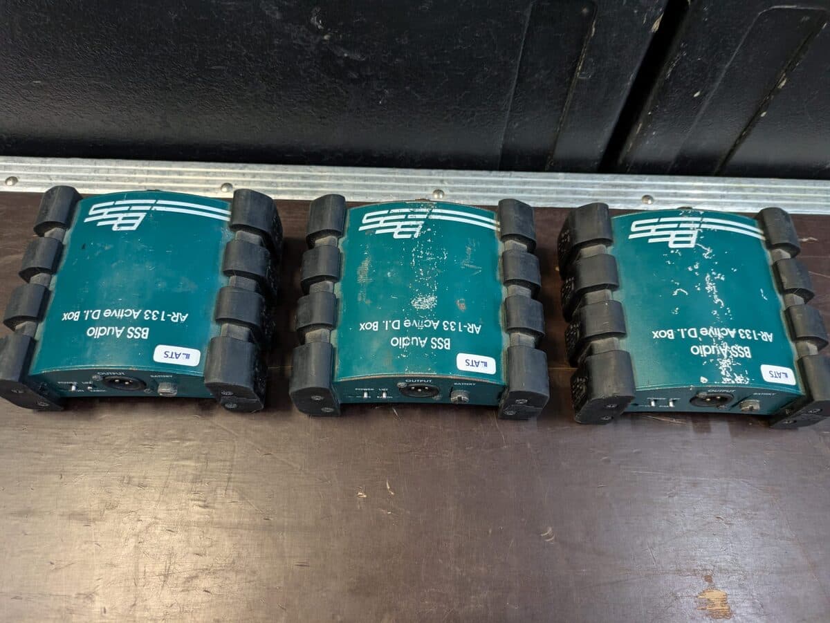 DI boxes BSS AR133 - set2