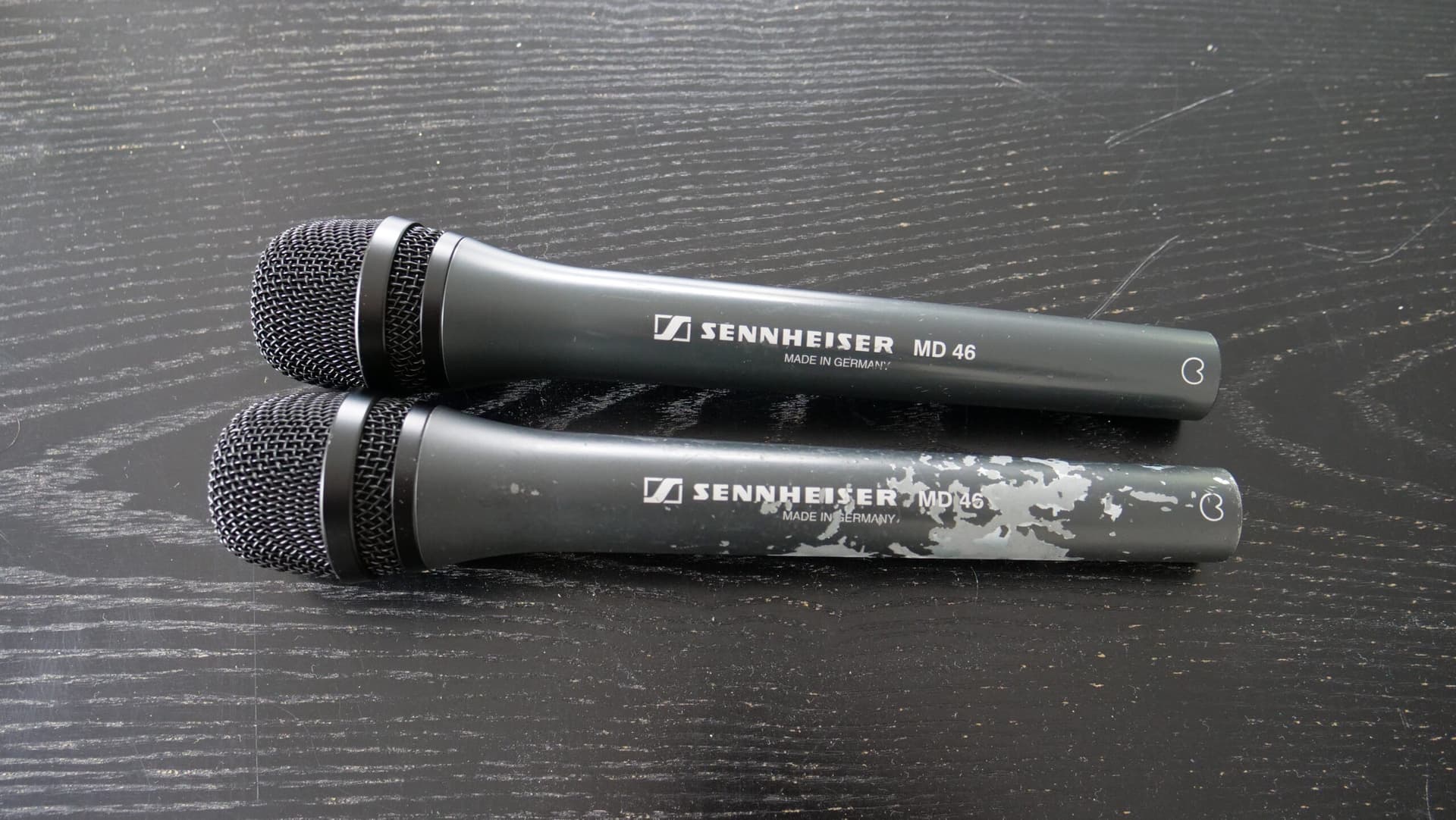 Paire de micros Sennheiser MD46