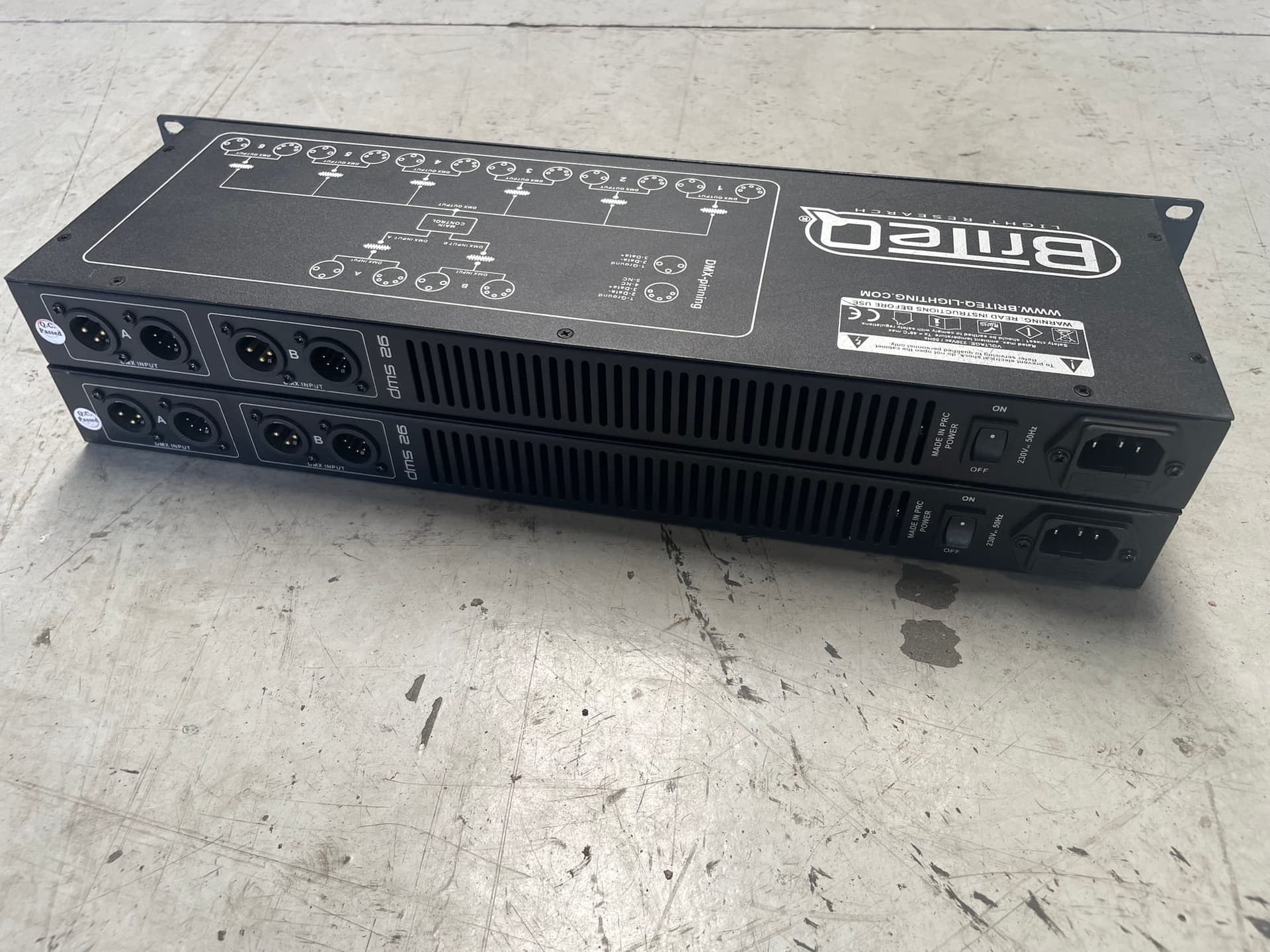 Briteq DMS-26 DMX merger / splitter