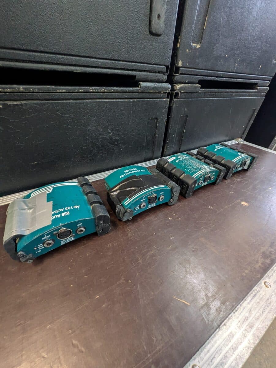 Set de 4 DI boxes BSS AR133 - set4 - deux en panne