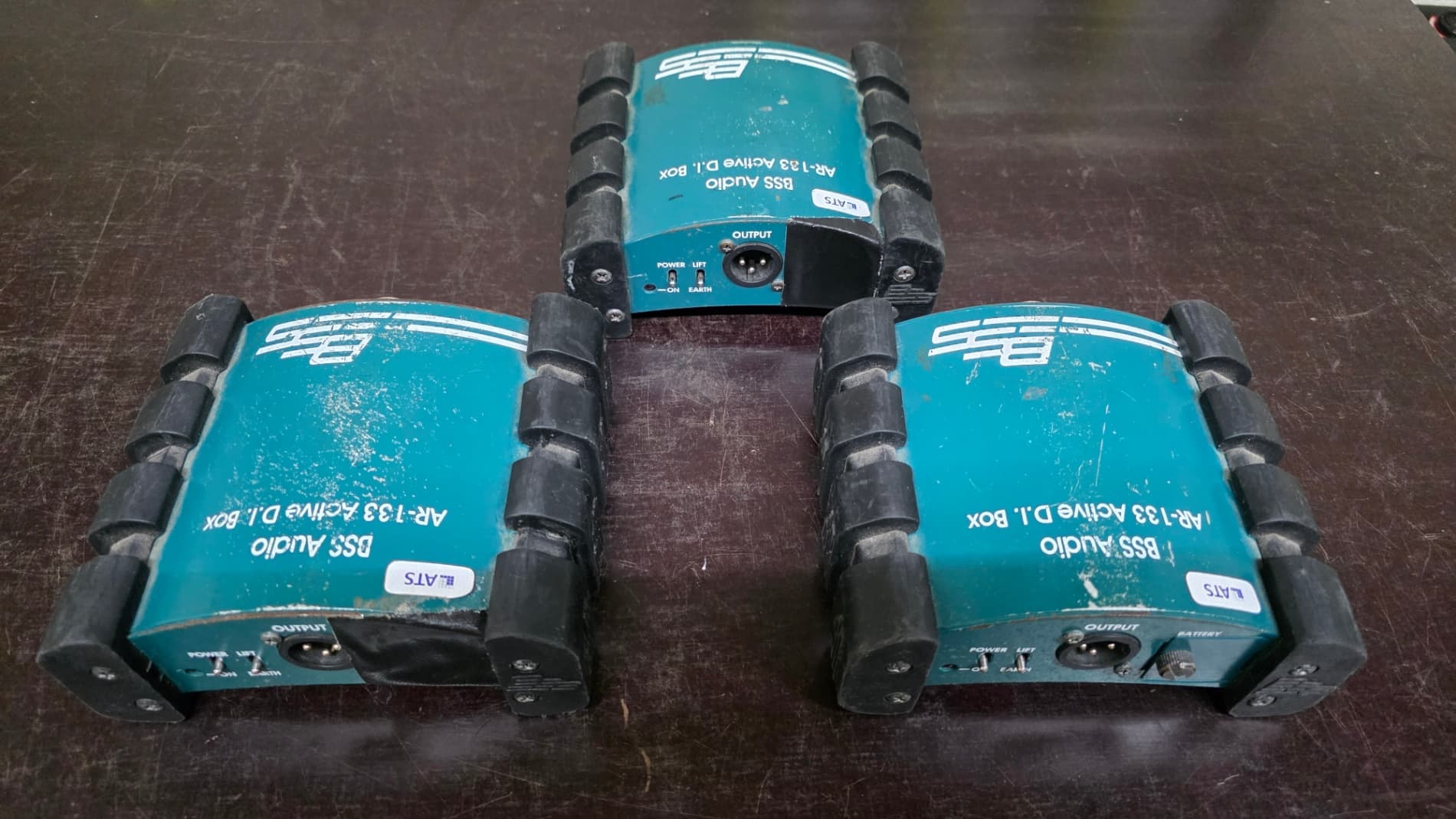 Lot de 3x BSS Audio AR-133 - set3
