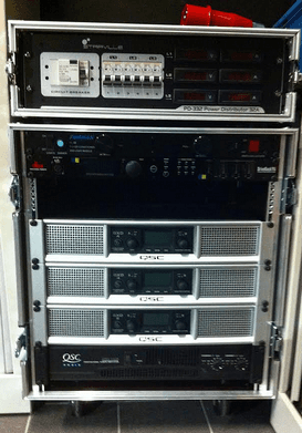 Lot de 4x QSC amplificateurs