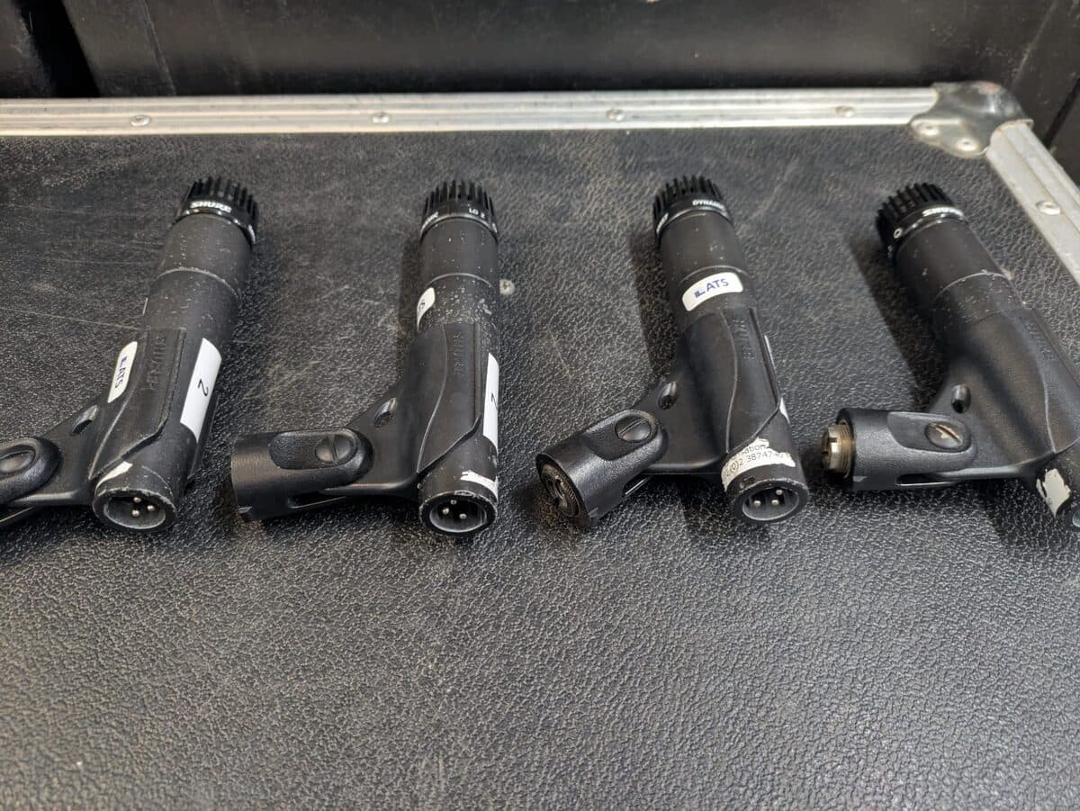 Set de 4 Shure SM57 - set2
